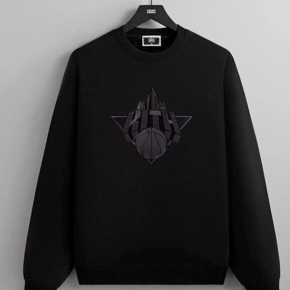 Kith New York Knicks Empire Nelson Crewneck Sweatshirt Medium - Picture 5 of 8